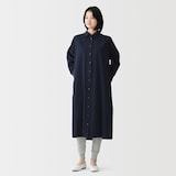 婦人　コットン混ガーゼ編みレギンス