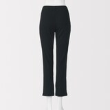 婦人　なめらかリブストレートレギンス（十分丈）