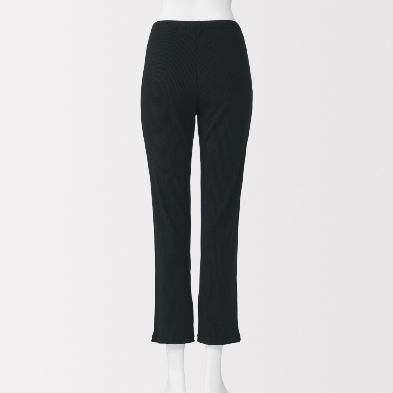 婦人　なめらかリブストレートレギンス（十分丈）