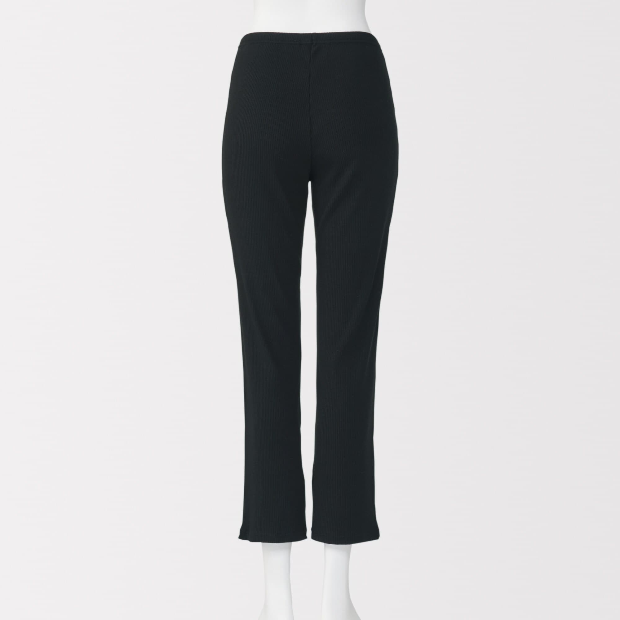 婦人　なめらかリブストレートレギンス（十分丈）