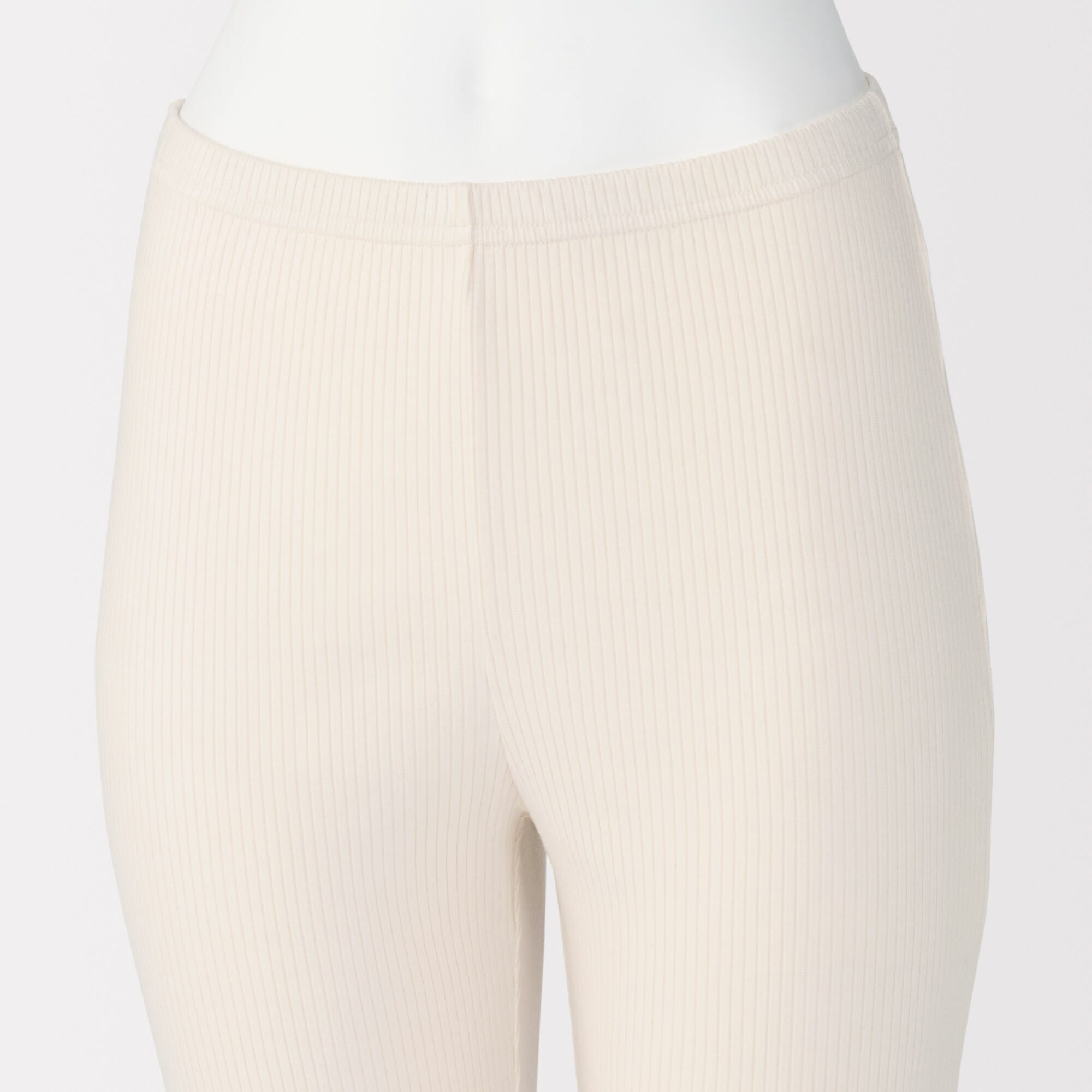 婦人　なめらかリブストレートレギンス（十分丈）