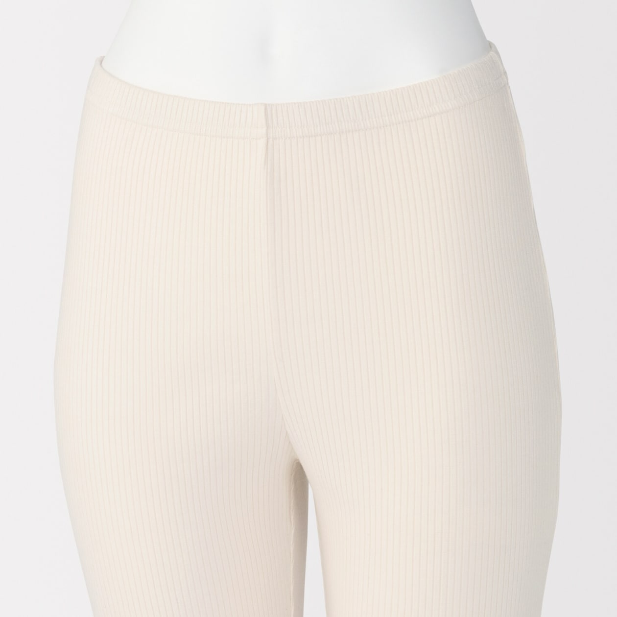 婦人　なめらかリブストレートレギンス（十分丈）