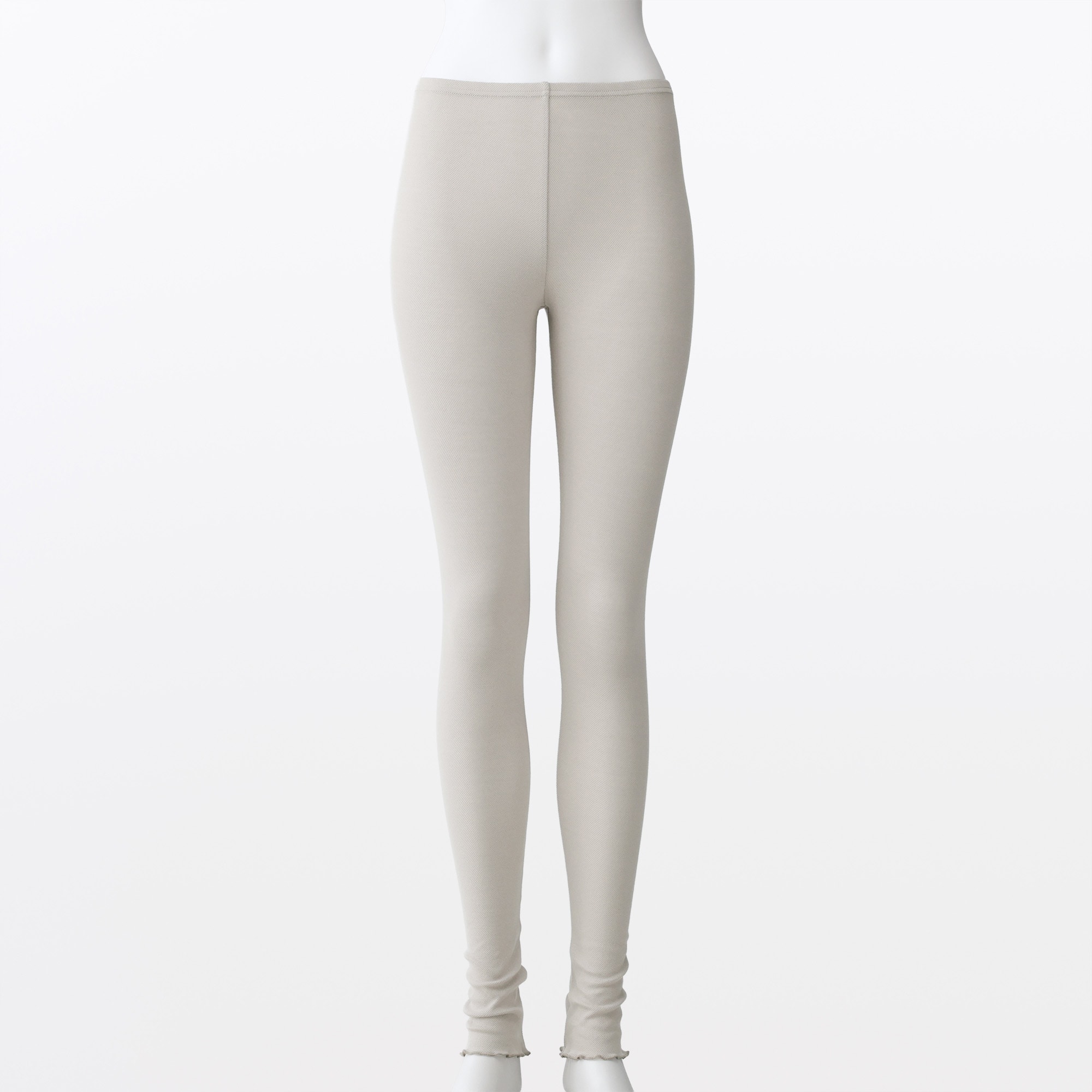 婦人　コットンストレッチメッシュレギンス（十一分丈）