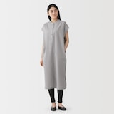 婦人　コットンストレッチメッシュレギンス（十一分丈）