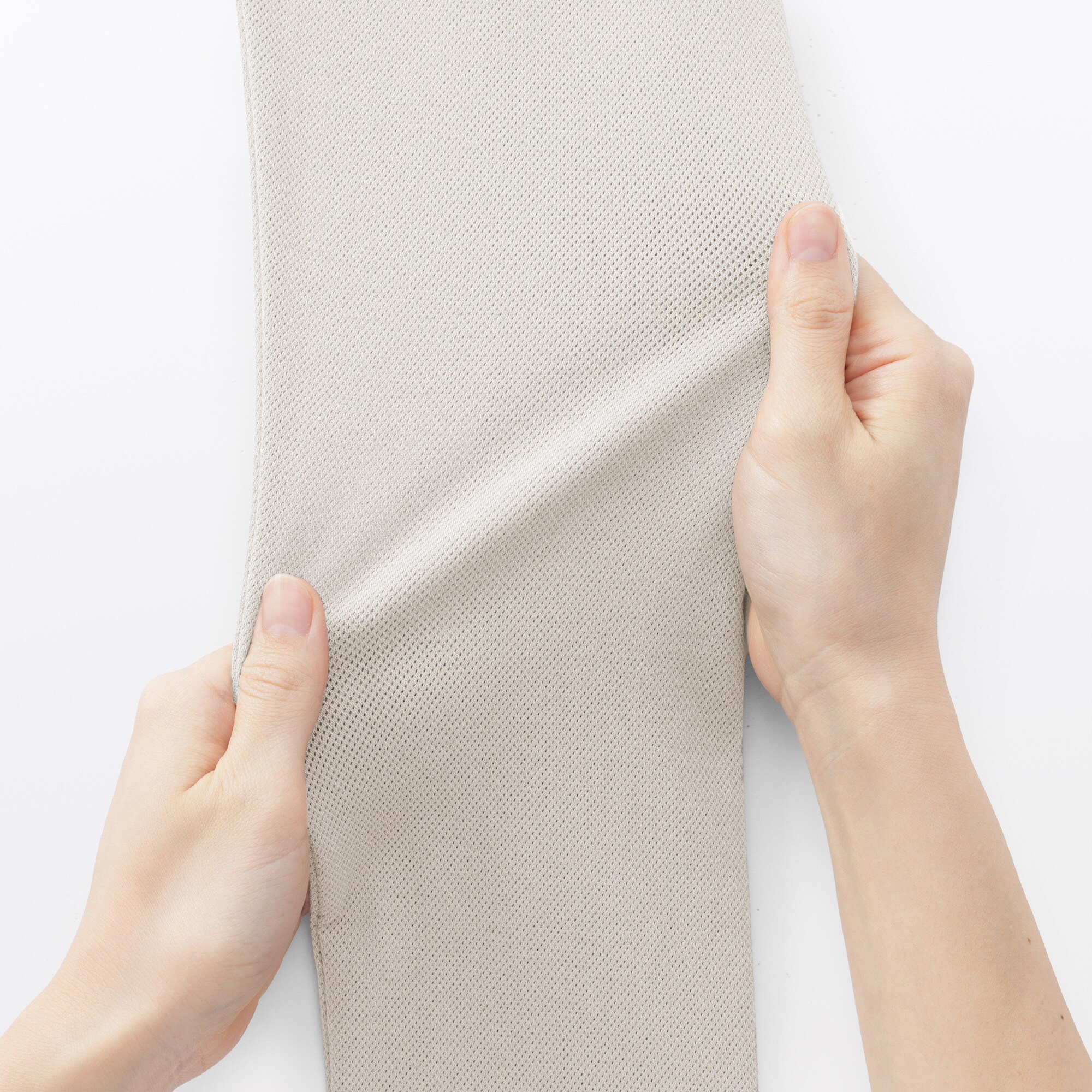 婦人　コットンストレッチメッシュレギンス（十一分丈）