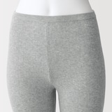 婦人　なめらかサマーニット五分丈レギンス