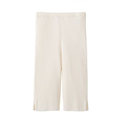 婦人　なめらかサマーニット五分丈レギンス