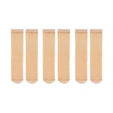 婦人　ソフトタイプ・１７デニール　ひざ下丈ストッキング（３足組）