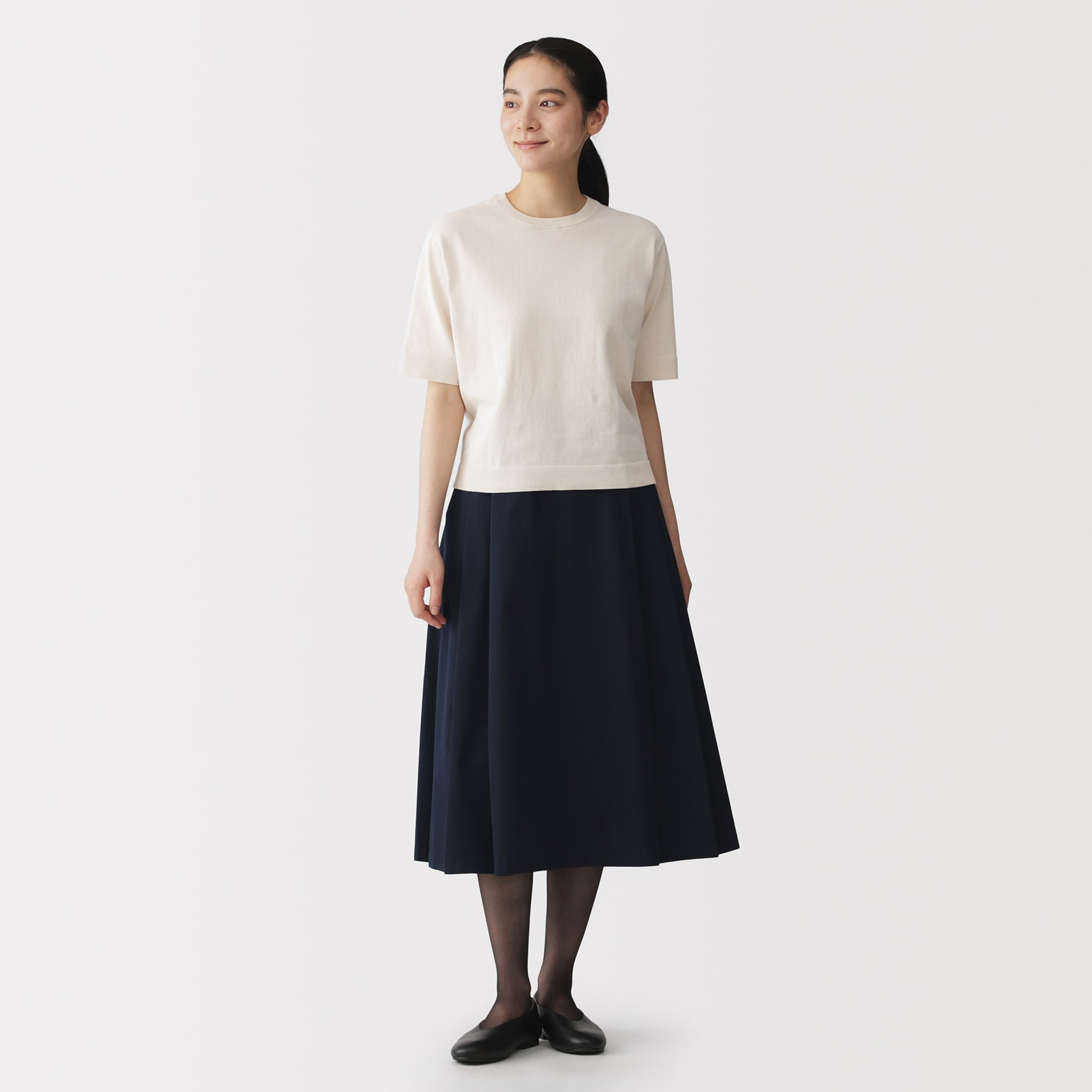 婦人　サポートタイプ・２０デニール　ストッキング（３足組）