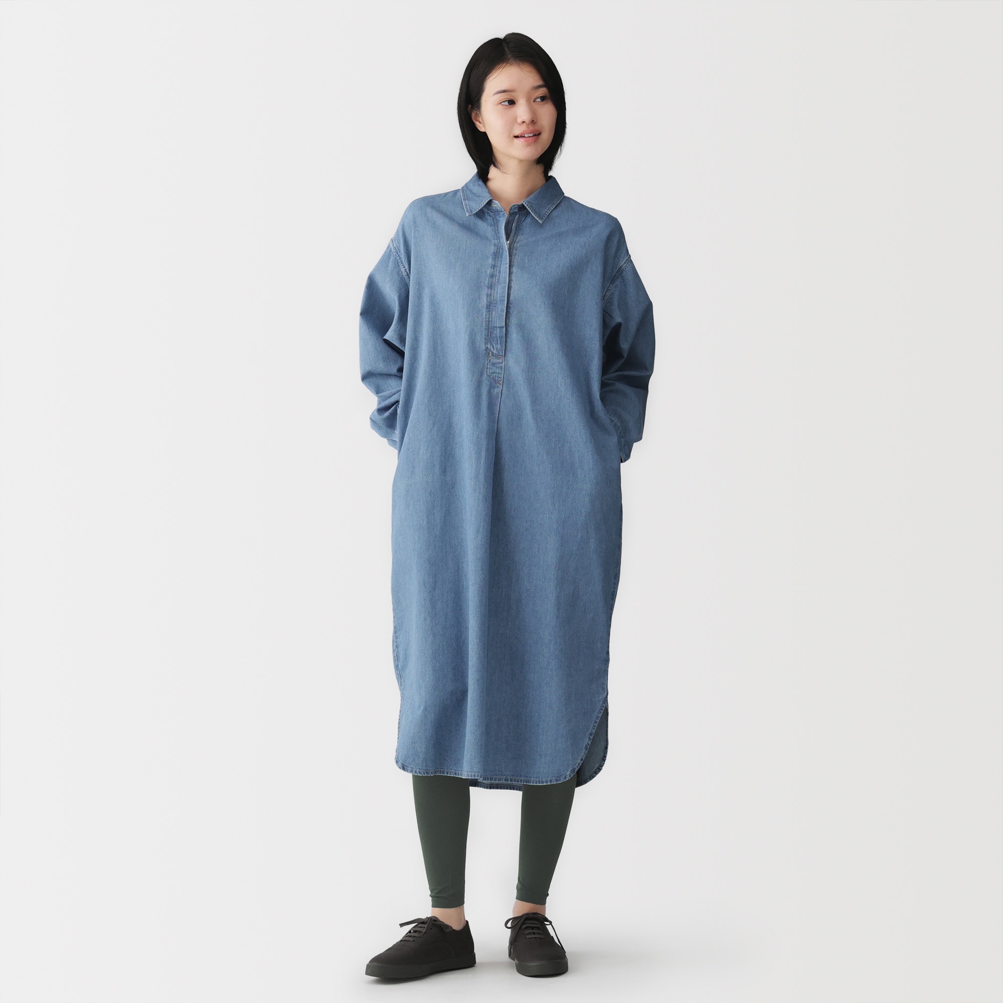 婦人　ＵＶカット　涼感レギンス（十分丈）