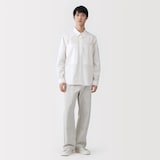 紳士　コットンワークシャツ