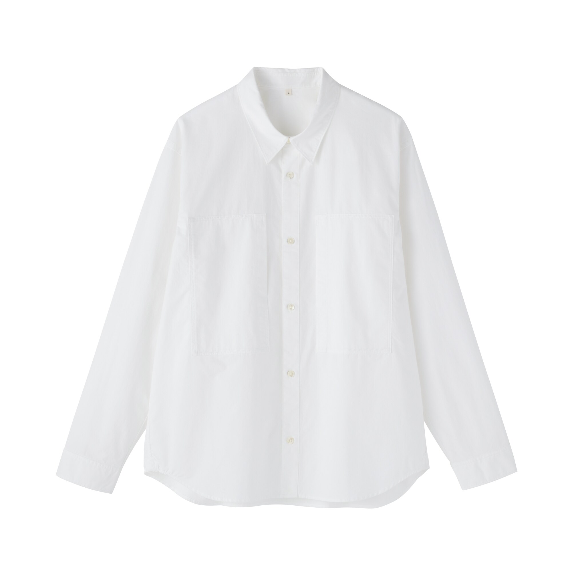 紳士　コットンワークシャツ