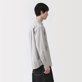 紳士　コットンワークシャツ