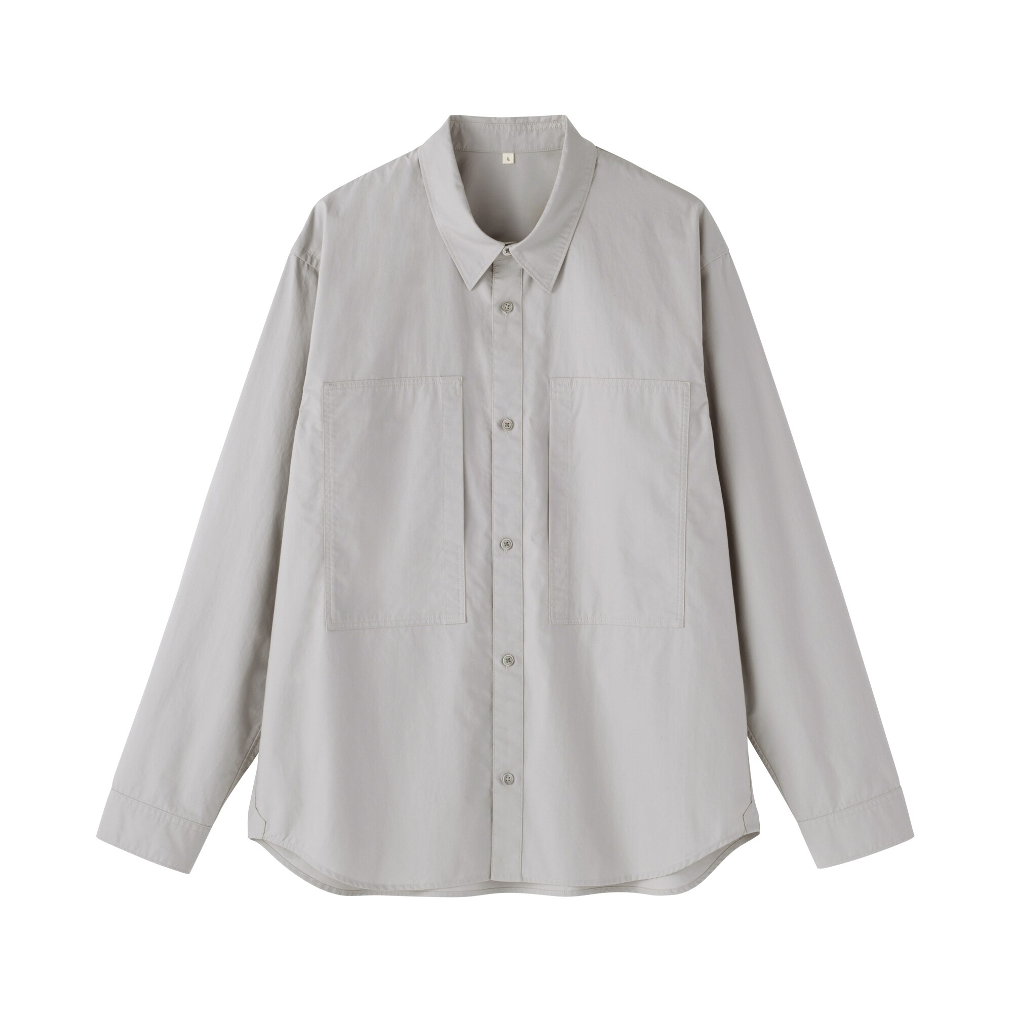 紳士　コットンワークシャツ
