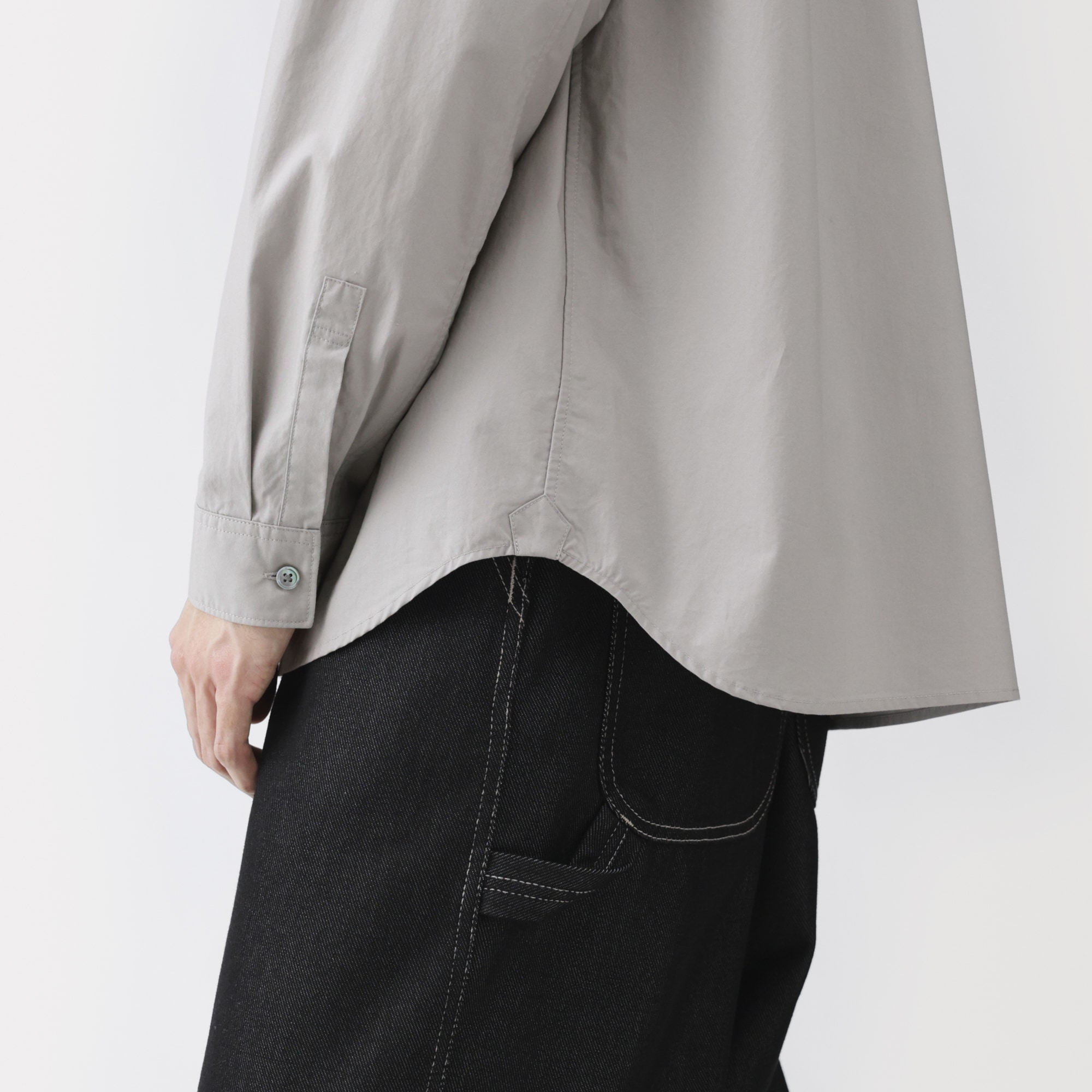 紳士 コットンワークシャツ | 無印良品