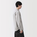 紳士　コットンワークシャツ