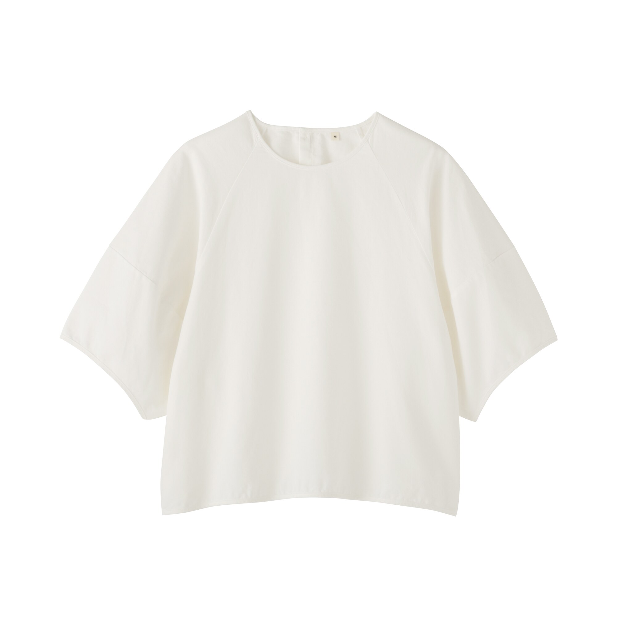 婦人　和紙混バスケット織り　半袖ブラウス