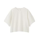 婦人　和紙混バスケット織り　半袖ブラウス