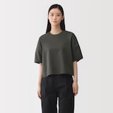 婦人　和紙混バスケット織り　半袖ブラウス