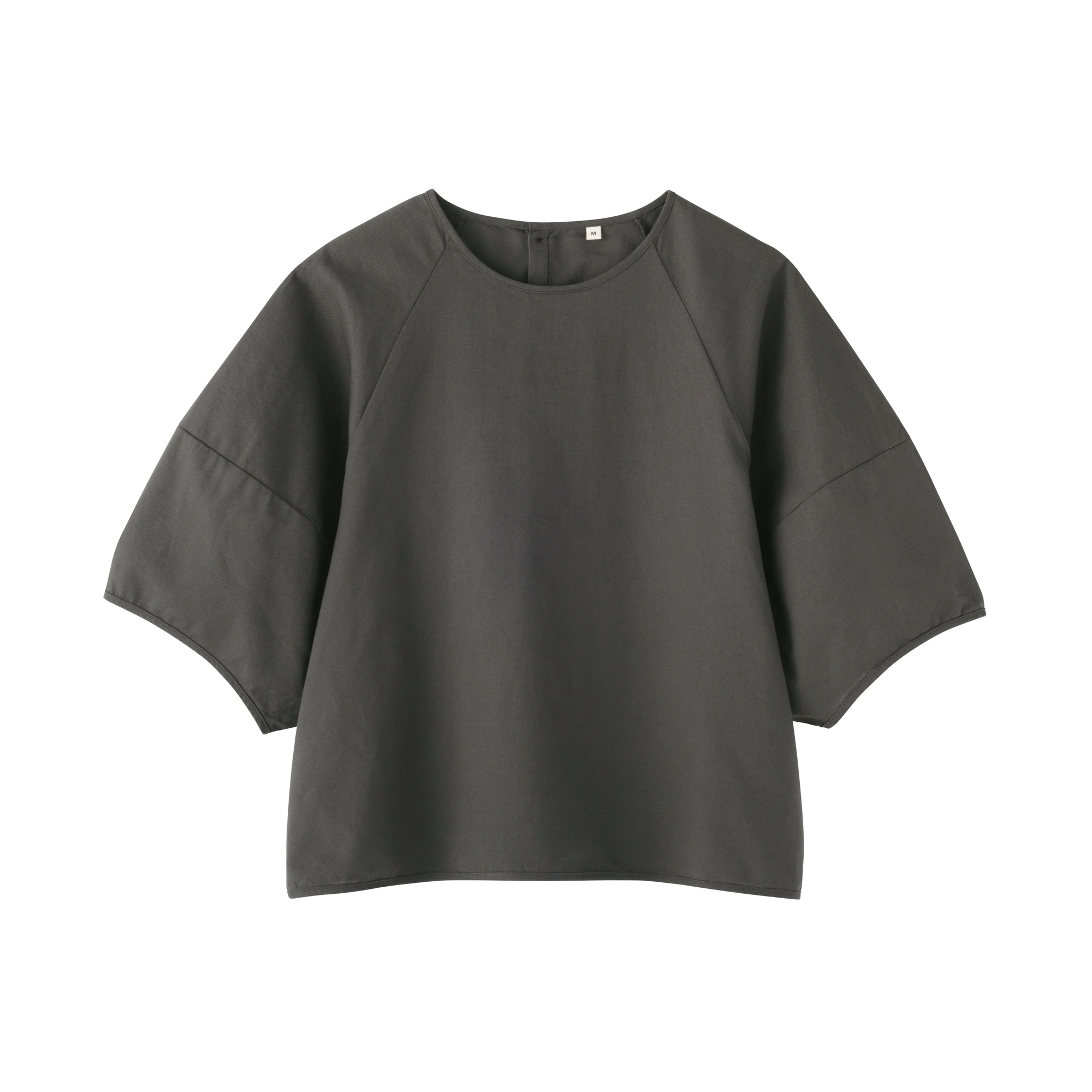 婦人　和紙混バスケット織り　半袖ブラウス