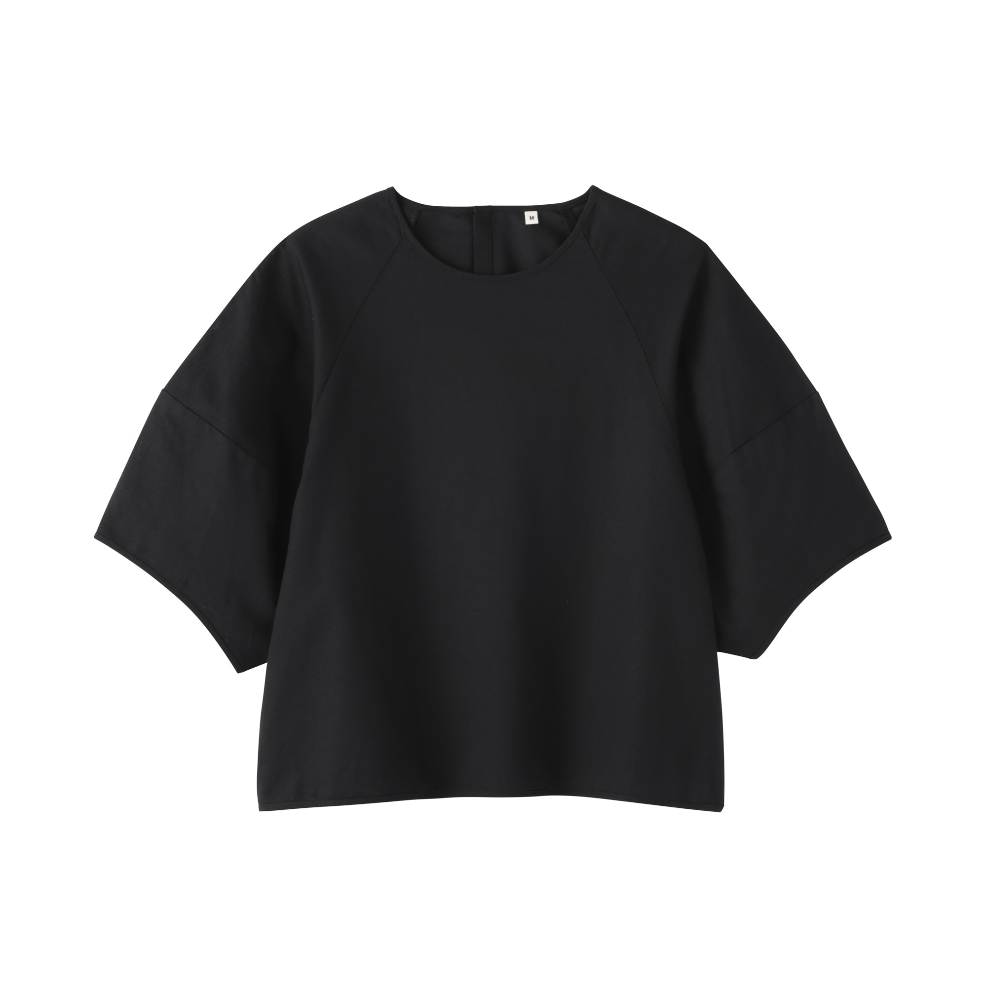 婦人　和紙混バスケット織り　半袖ブラウス