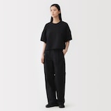 婦人　和紙混バスケット織り　半袖ブラウス