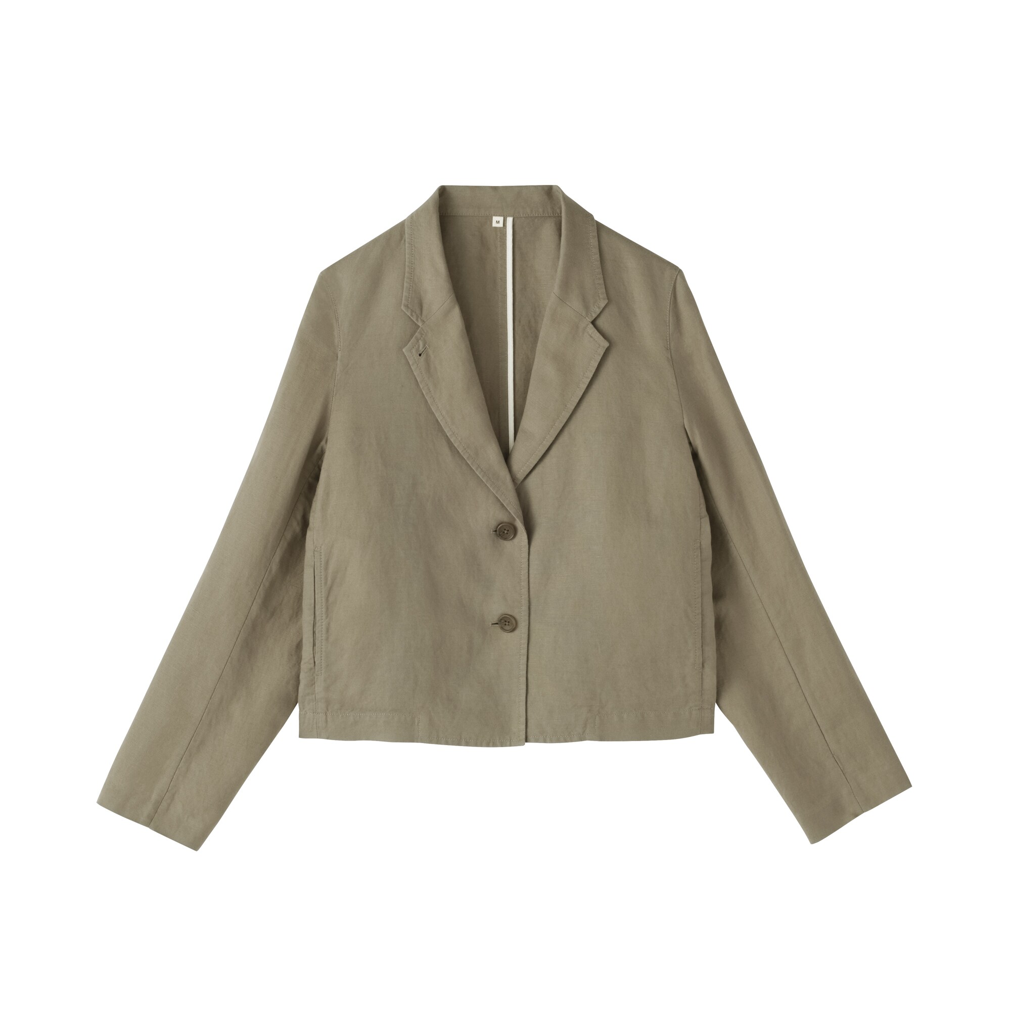 婦人　リネンリヨセルショートジャケット