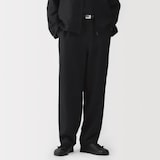 紳士　リネンリヨセルイージーパンツ