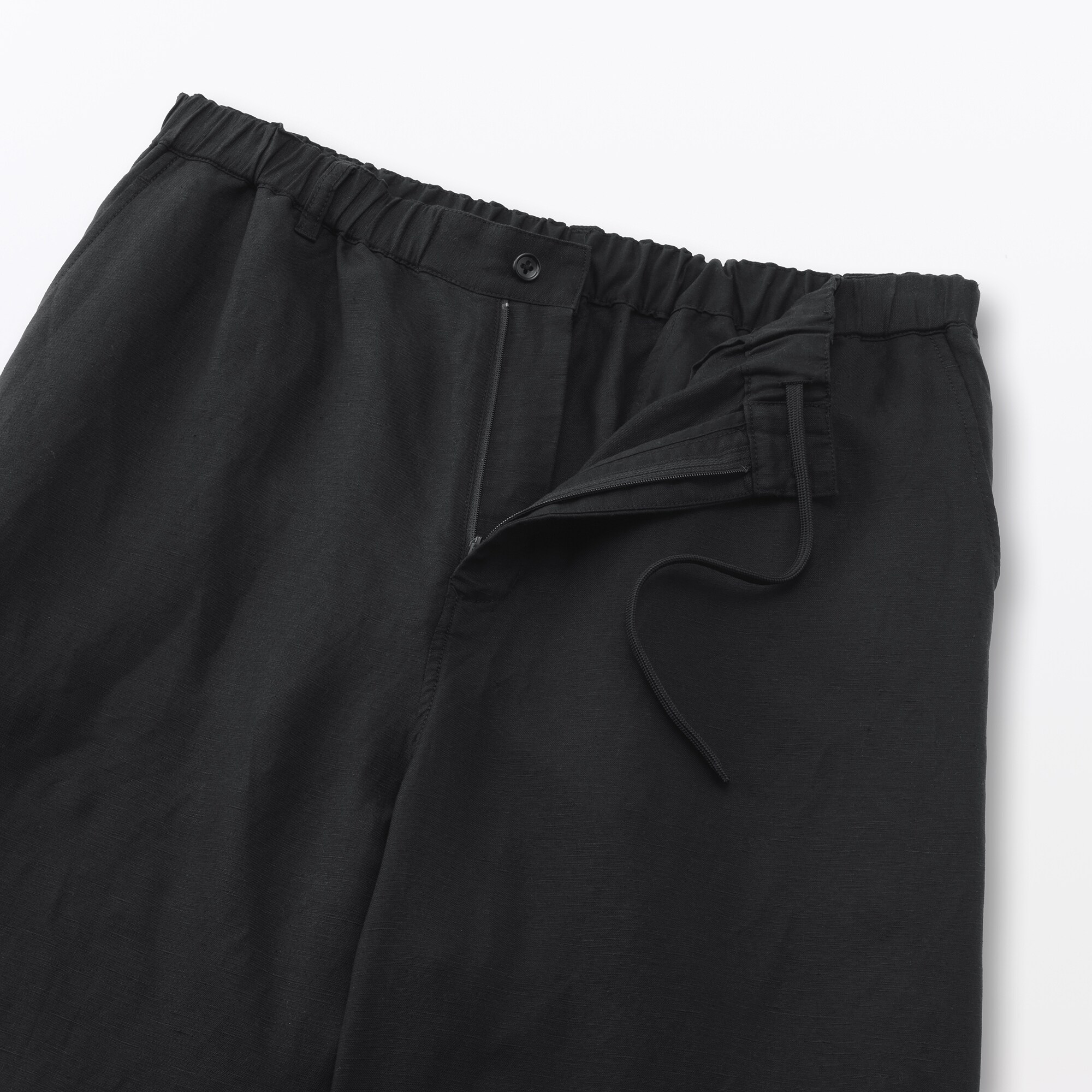 紳士　リネンリヨセルイージーパンツ