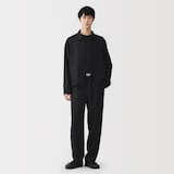 紳士　リネンリヨセルイージーパンツ