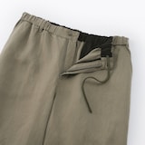 紳士　リネンリヨセルイージーパンツ