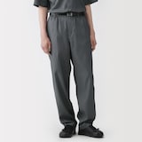 紳士　和紙混ドビー織り　イージーパンツ