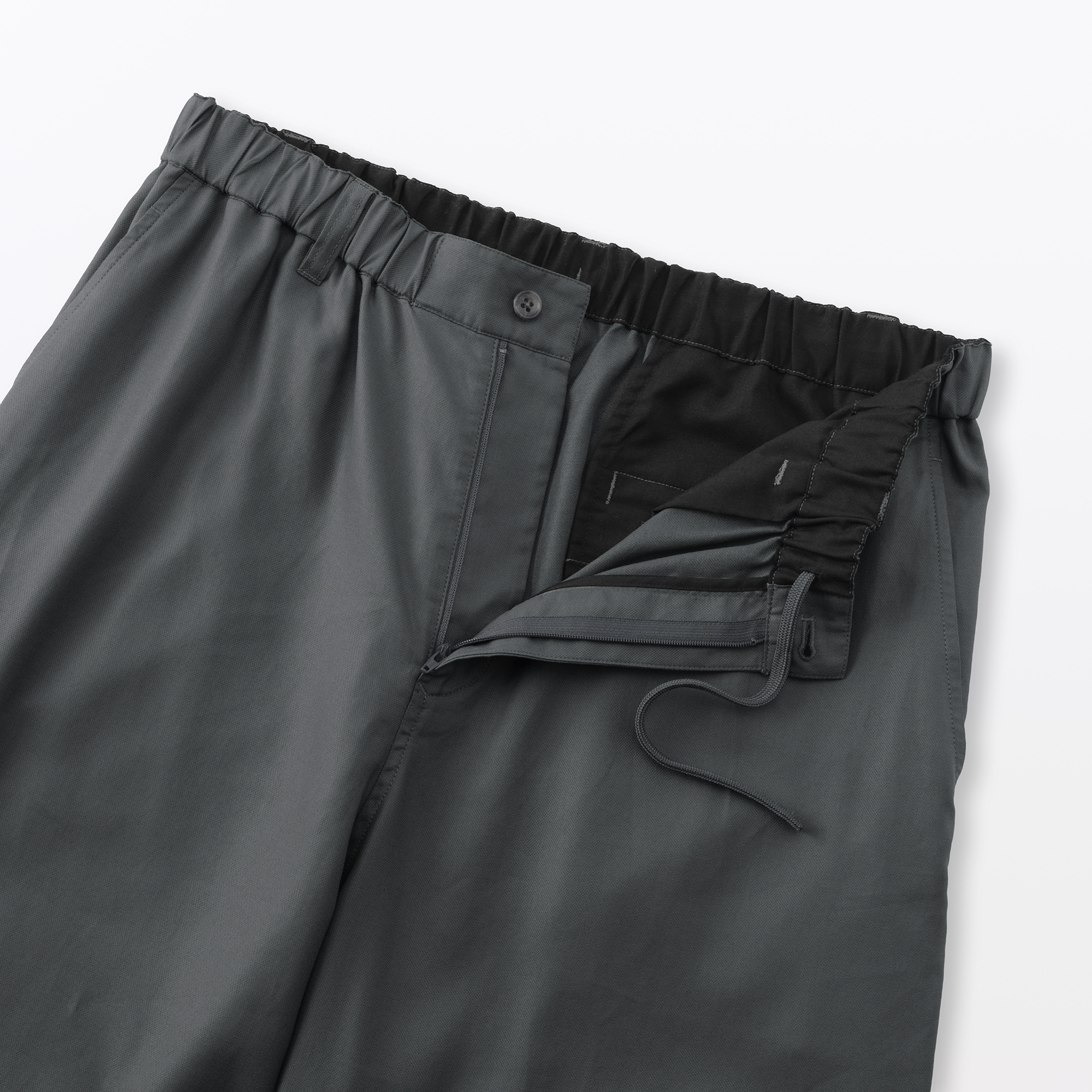 紳士　和紙混ドビー織り　イージーパンツ