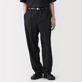 紳士　和紙混ドビー織り　イージーパンツ