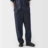 紳士　和紙混ドビー織り　イージーパンツ