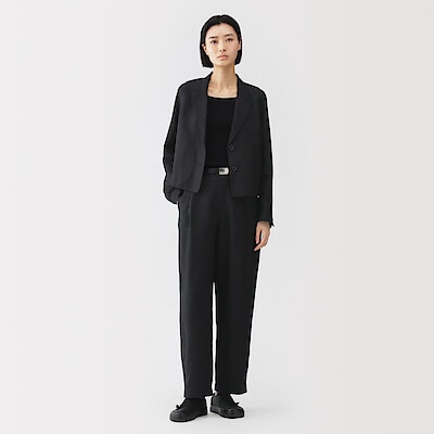 婦人 リネンリヨセルイージータックスカート | 無印良品