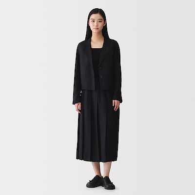 【３月上旬発売予定】婦人　リネンリヨセルイージータックスカート