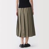 婦人　リネンリヨセルイージータックスカート