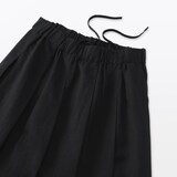 婦人　リネンリヨセルイージータックスカート