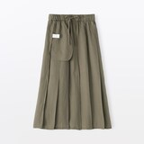 婦人　リネンリヨセルイージータックスカート