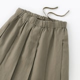 婦人　リネンリヨセルイージータックスカート