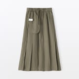 婦人　リネンリヨセルイージータックスカート