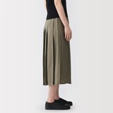 婦人　リネンリヨセルイージータックスカート