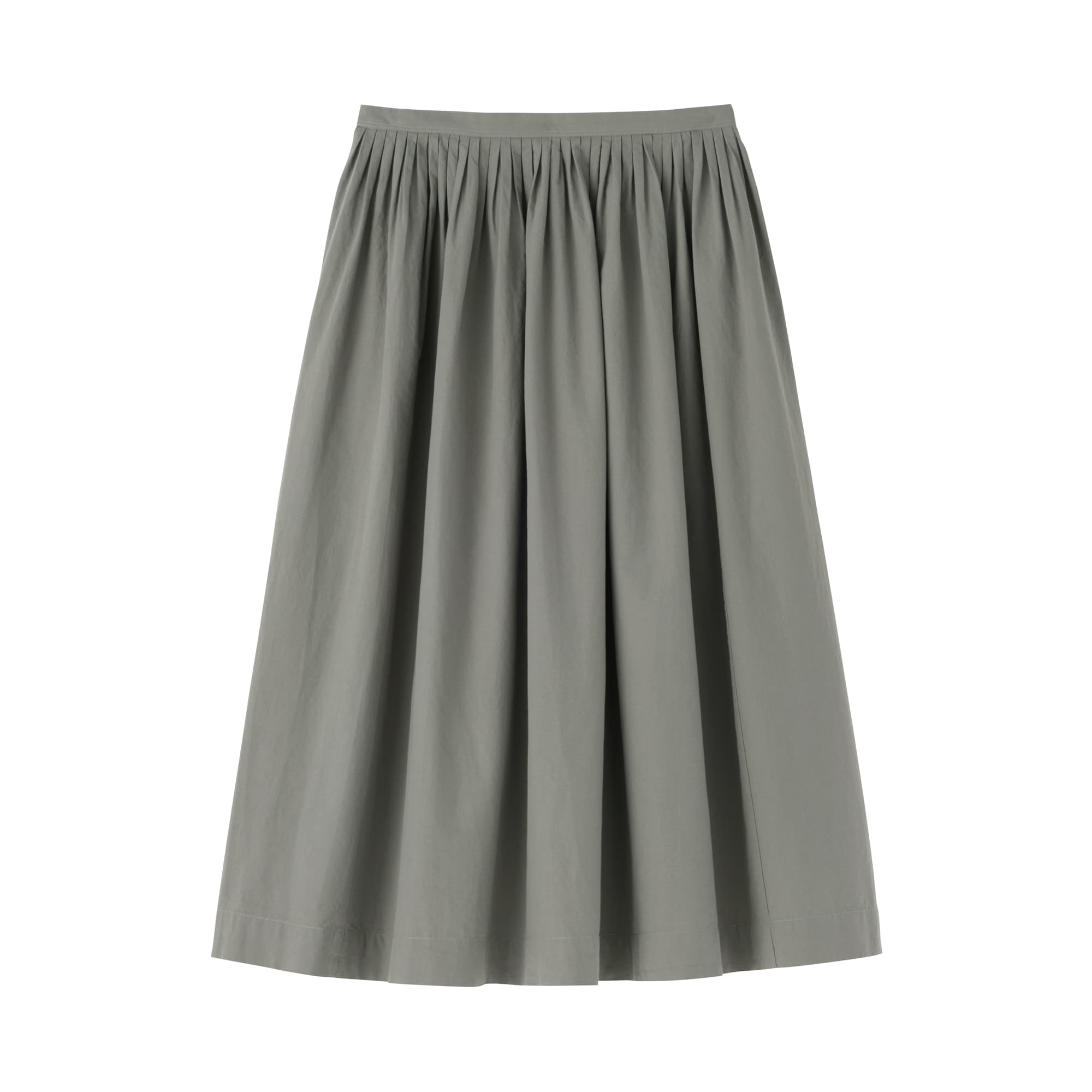 婦人　和紙混高密度ポプリンタックスカート