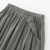 婦人　和紙混高密度ポプリンタックスカート