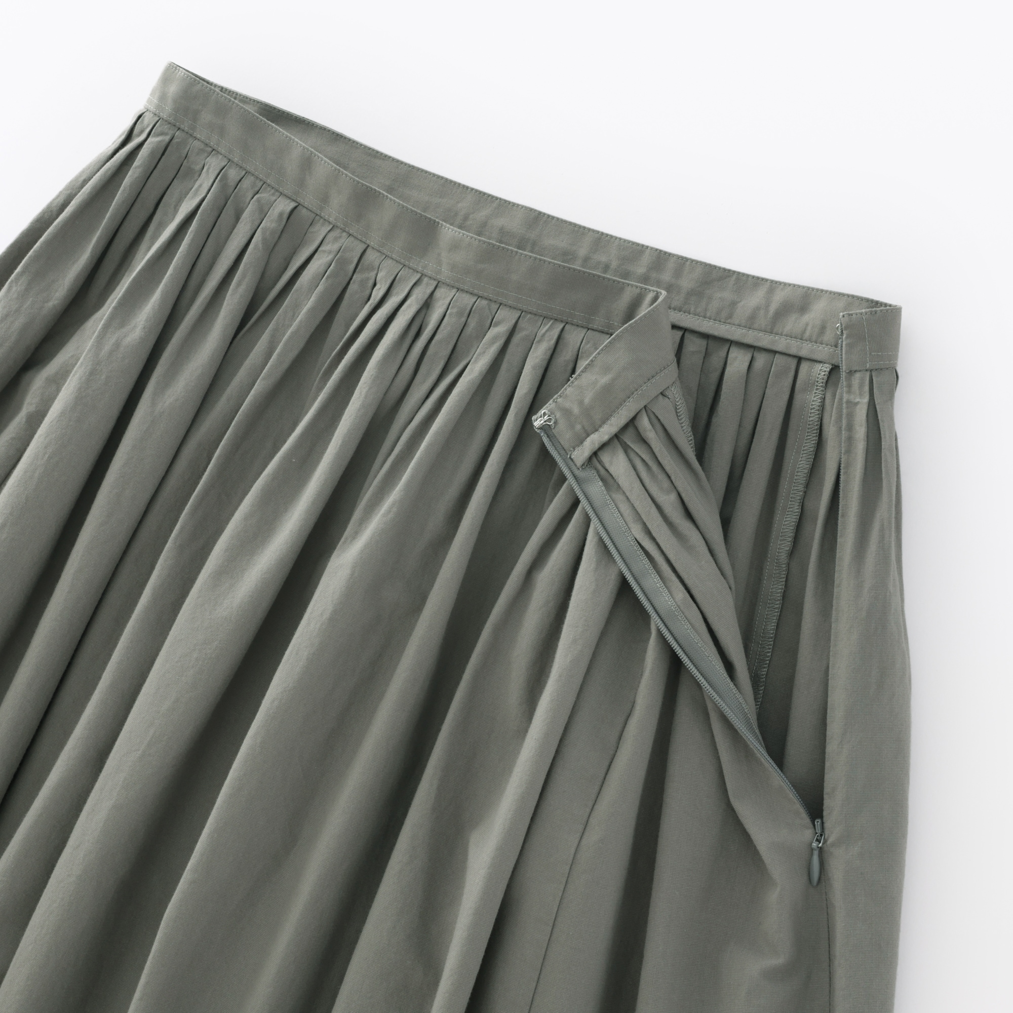 婦人　和紙混高密度ポプリンタックスカート