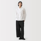 婦人　コットンオーバーシャツ