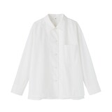 婦人　コットンオーバーシャツ