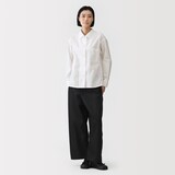 婦人　コットンオーバーシャツ