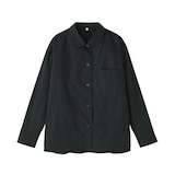 婦人　コットンオーバーシャツ